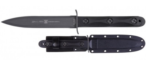 KA-BAR Ek Model 4 6.625" Fixed Blade Knife w/Sheath